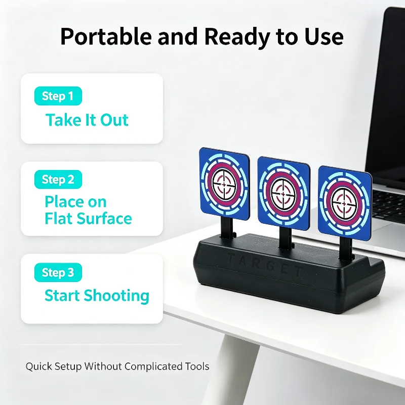 Practice Target Board - Diana de juego vertical con rebote
