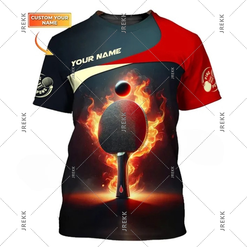 Table Tennis Name - Camiseta de tenis de mesa para