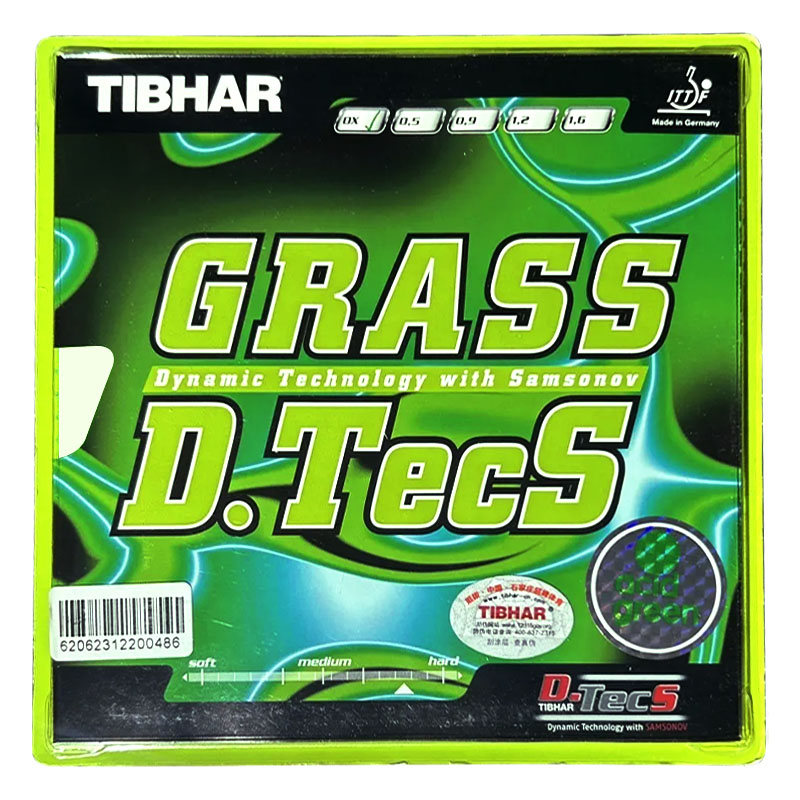 TIBHAR Grass D.TecS Lámina de  - Table Tennis Germany reseña y precio