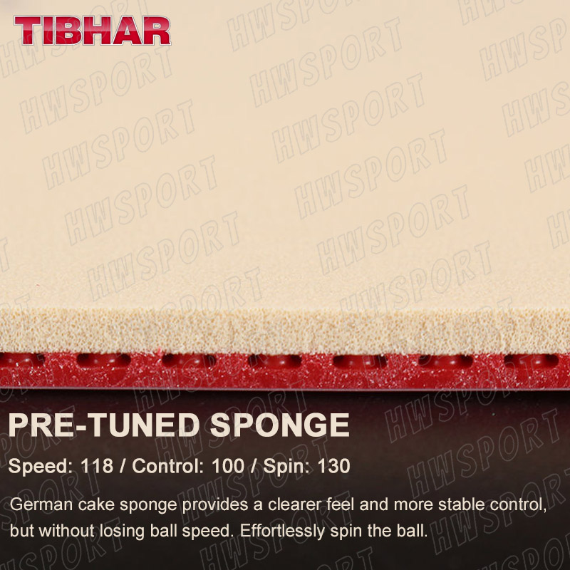 TIBHAR HYBRID K3 goma para ten - Table Tennis Germany reseña y precio