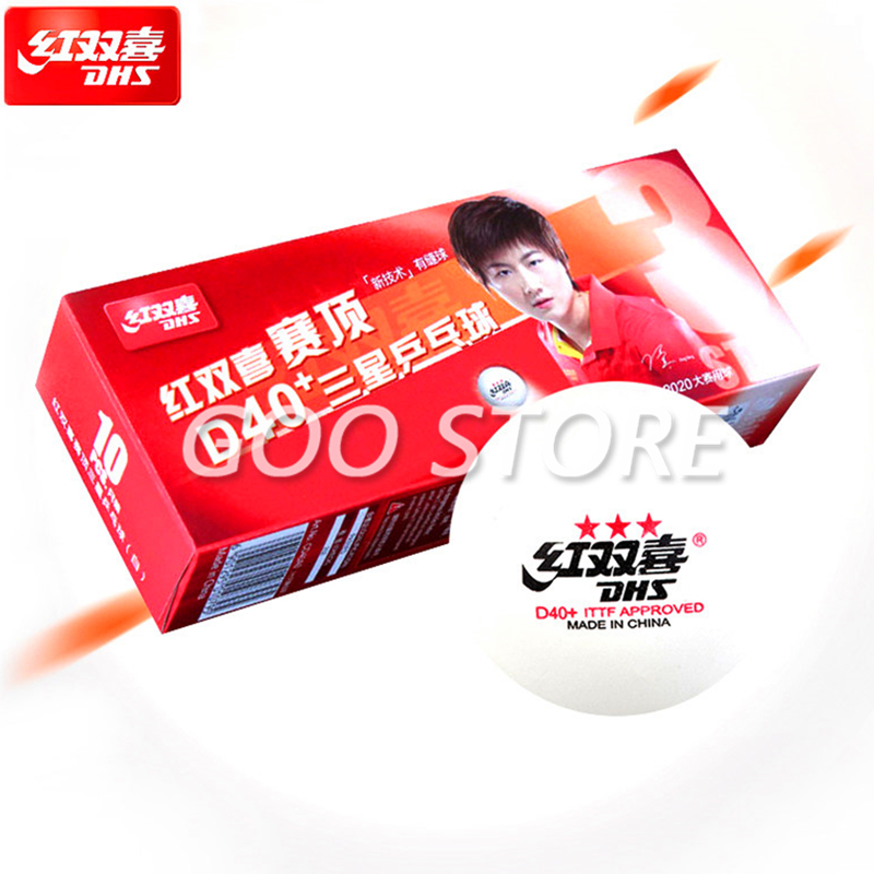 DHS 3-star D40 + pelotas de te - Table Tennis Robot reseña y precio