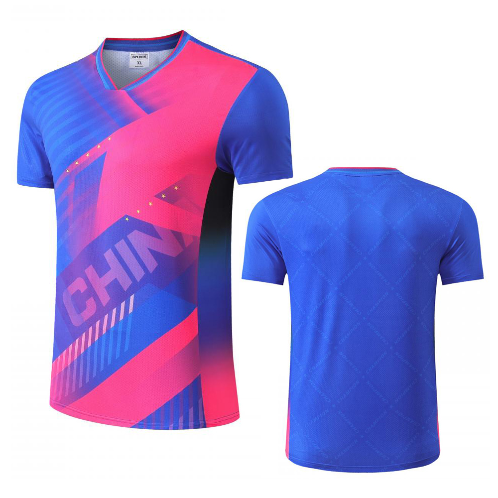 Nuevas camisetas de tenis de m - Table Tennis Name reseña y precio