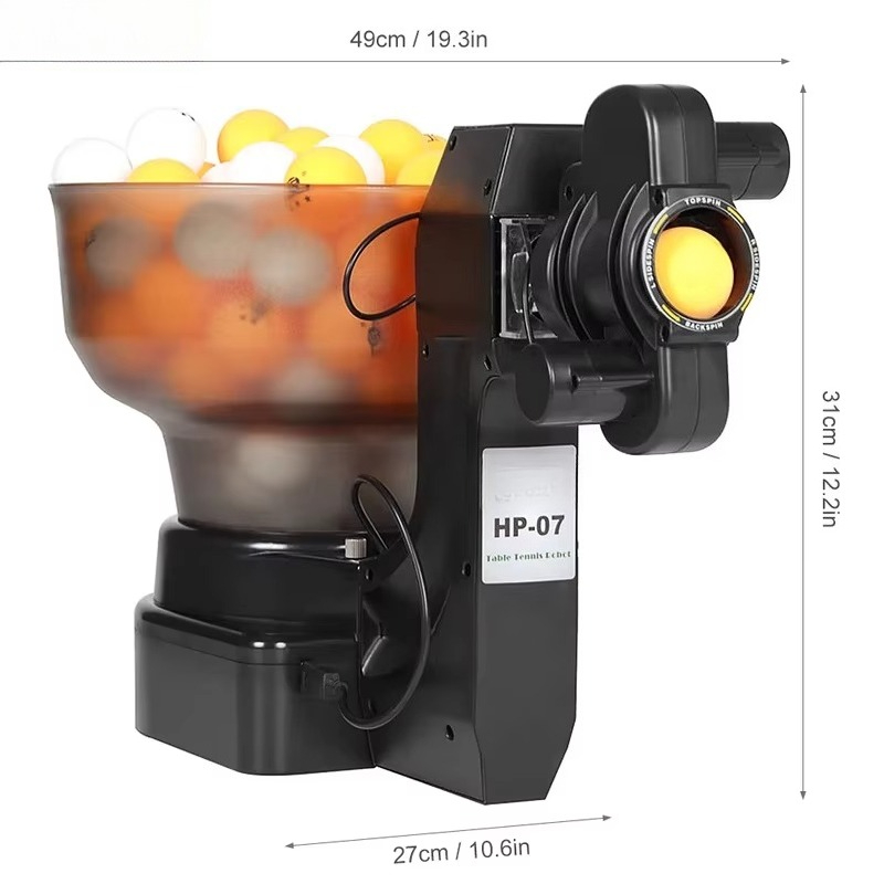 Robot de ping pong con sistema - Table Tennis Robot reseña y precio