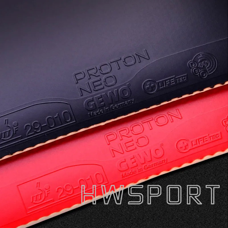 GEWO PROTON NEO-GOMA para teni - Table Tennis Germany reseña y precio
