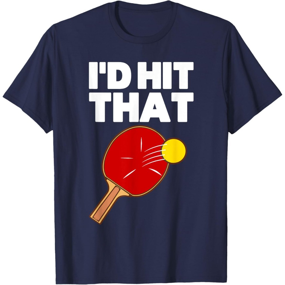 Camiseta con diseño de tenis d - Table Tennis Cartoon reseña y precio
