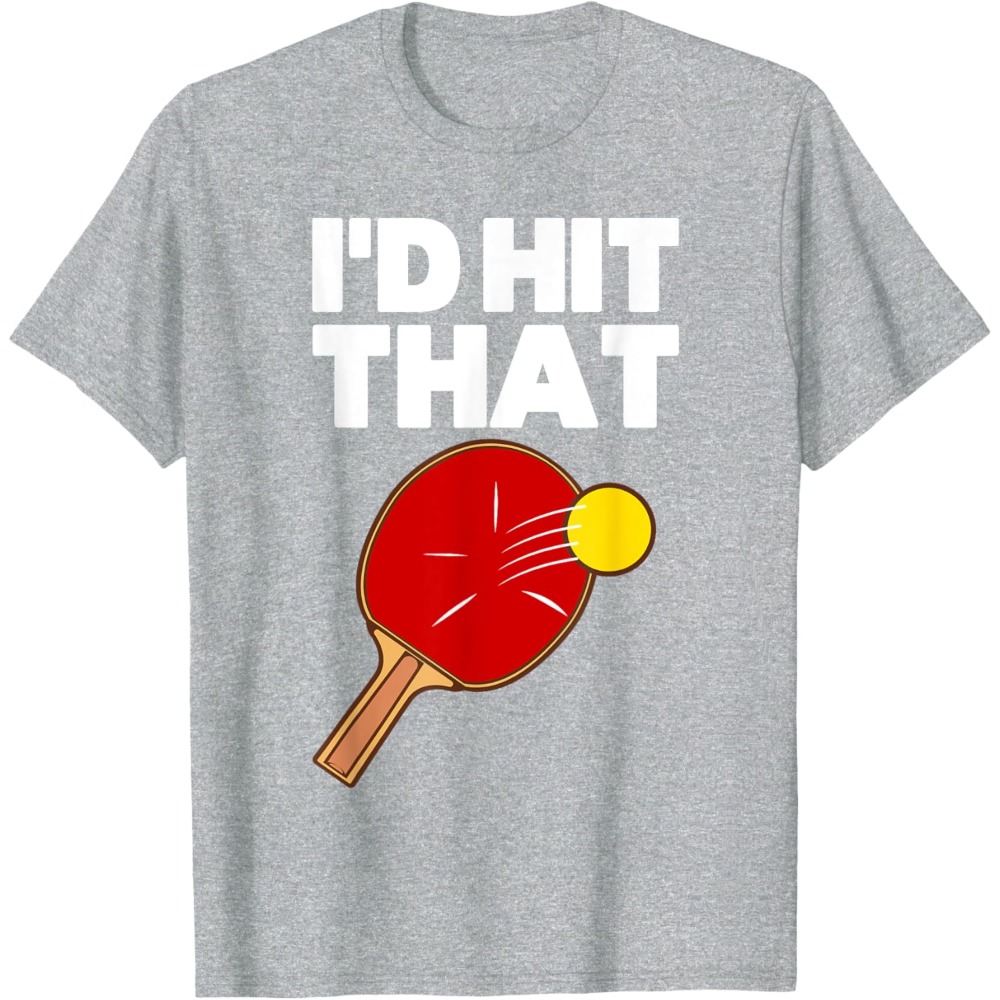 Camiseta con diseño de tenis d - Table Tennis Cartoon reseña y precio