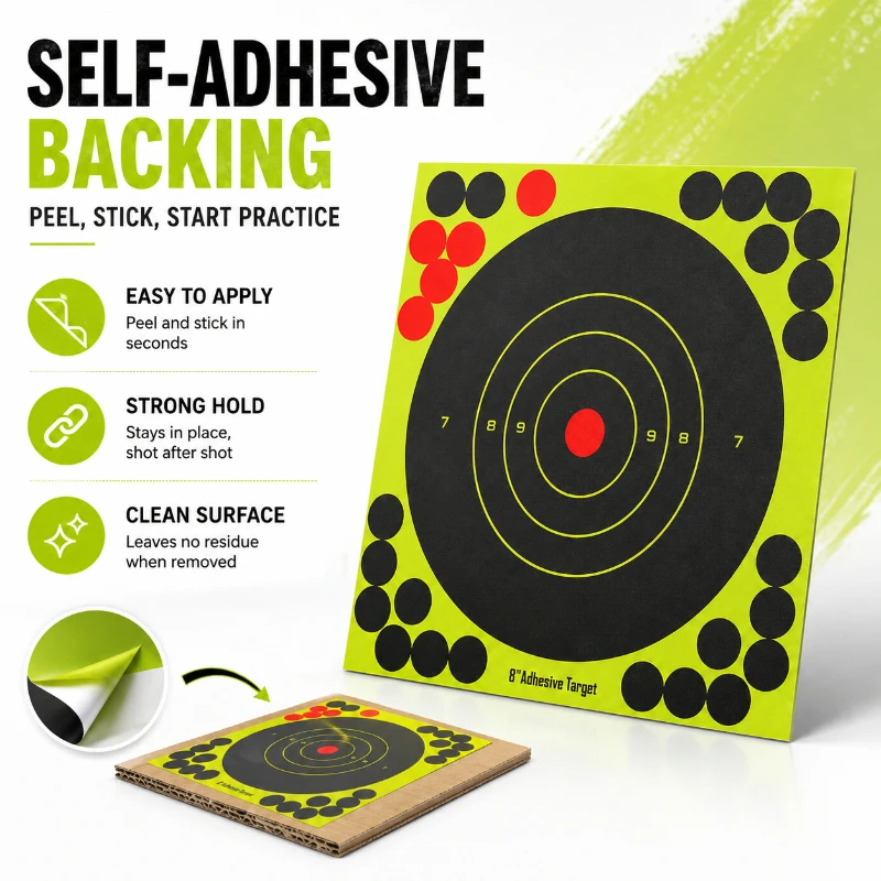 Hojas de Papel Redondas Autoad - Practice Target Board reseña y precio