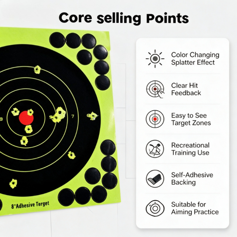 Paquete de 50/100/150/200/250  - Practice Target Board reseña y precio