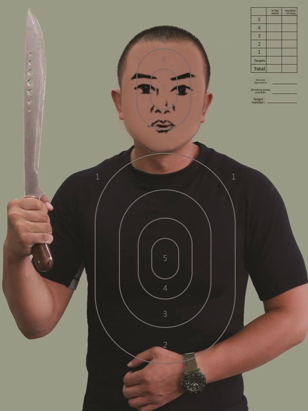 Papel de Tiro IPSC IDPA, Corru - Practice Target Board reseña y precio