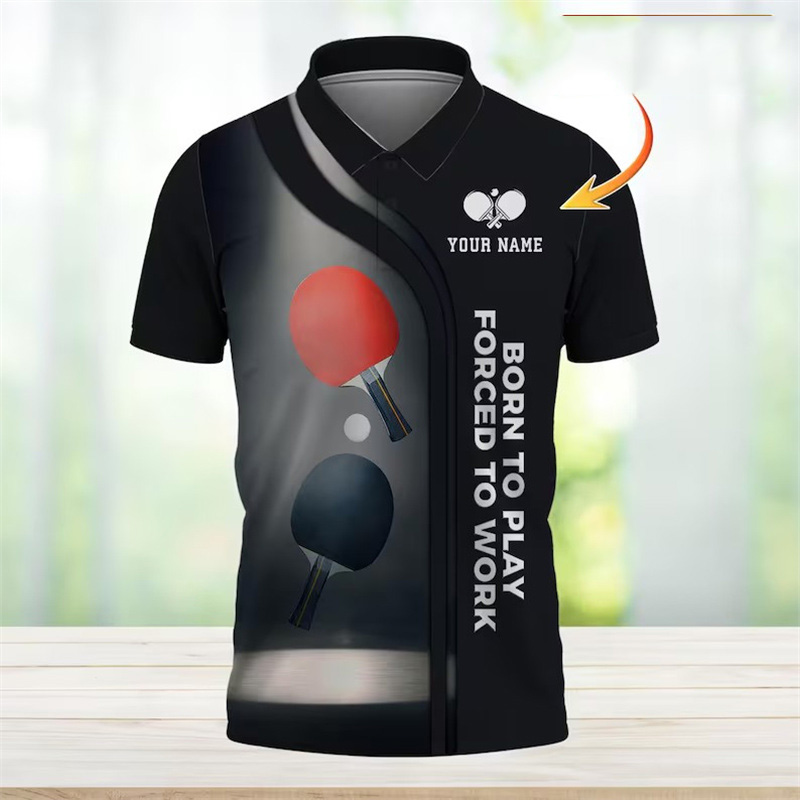 Camiseta de polo de ping pong  - Table Tennis Name reseña y precio