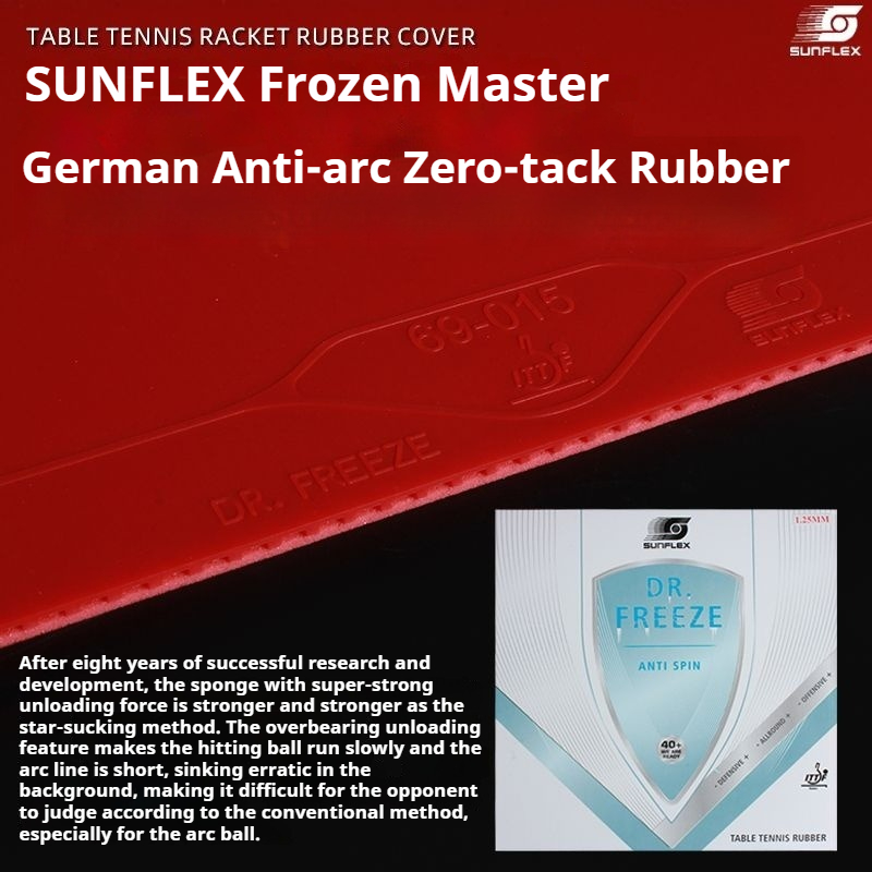 SUNFLEX DR.FREEZE Pinzas de go - Table Tennis Germany reseña y precio