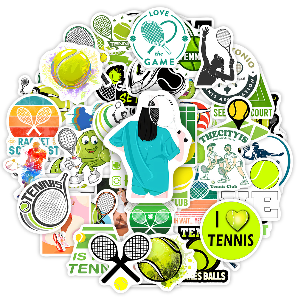 Cool Tennis Sport Sticekrs chi - Table Tennis Background reseña y precio
