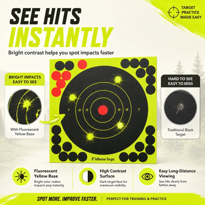 Hojas de Papel Autoadhesivas p - Practice Target Board reseña y precio