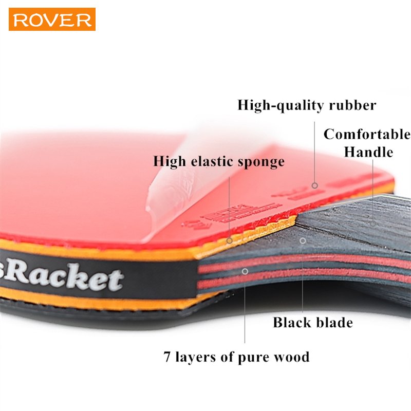 Raqueta de tenis de mesa de 6  - Table Tennis Kit Bag reseña y precio