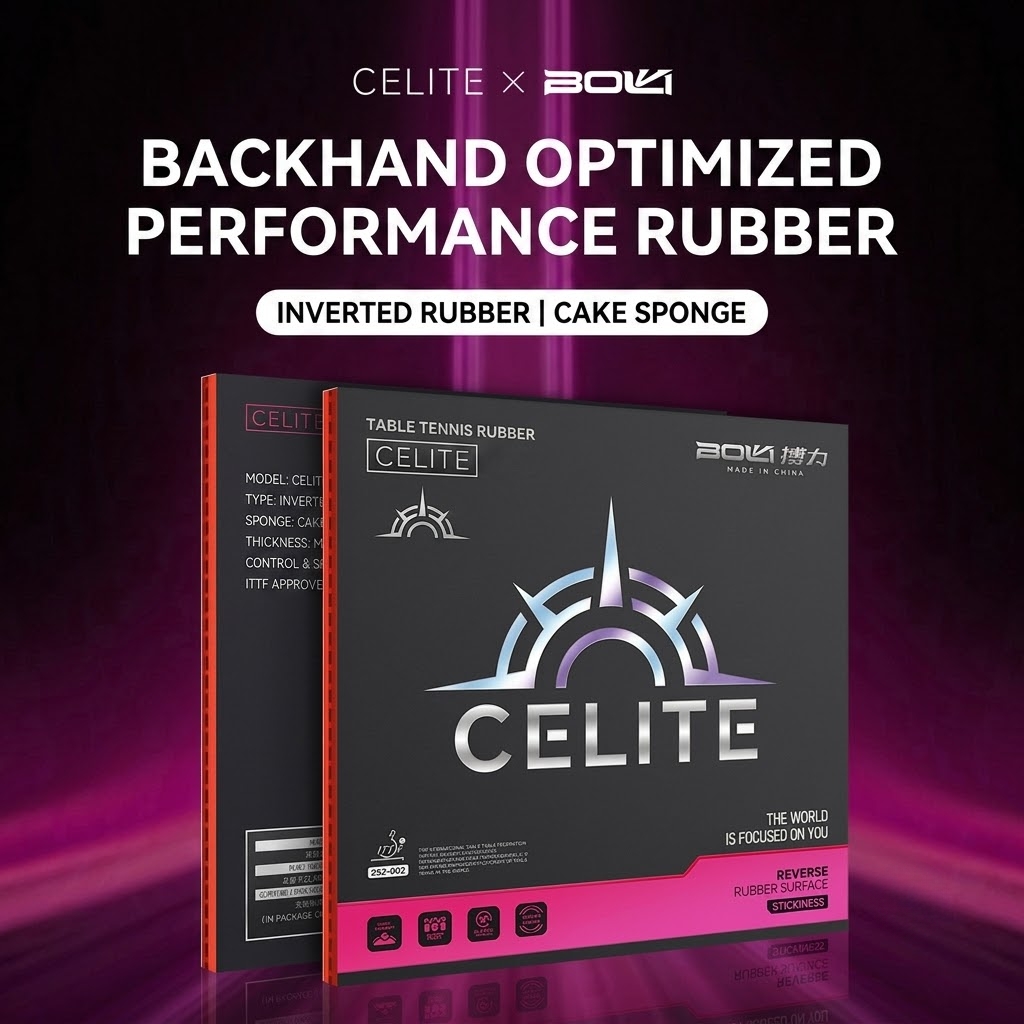 Cubierta de goma para raqueta  - Table Tennis Forehand Rubber reseña y precio