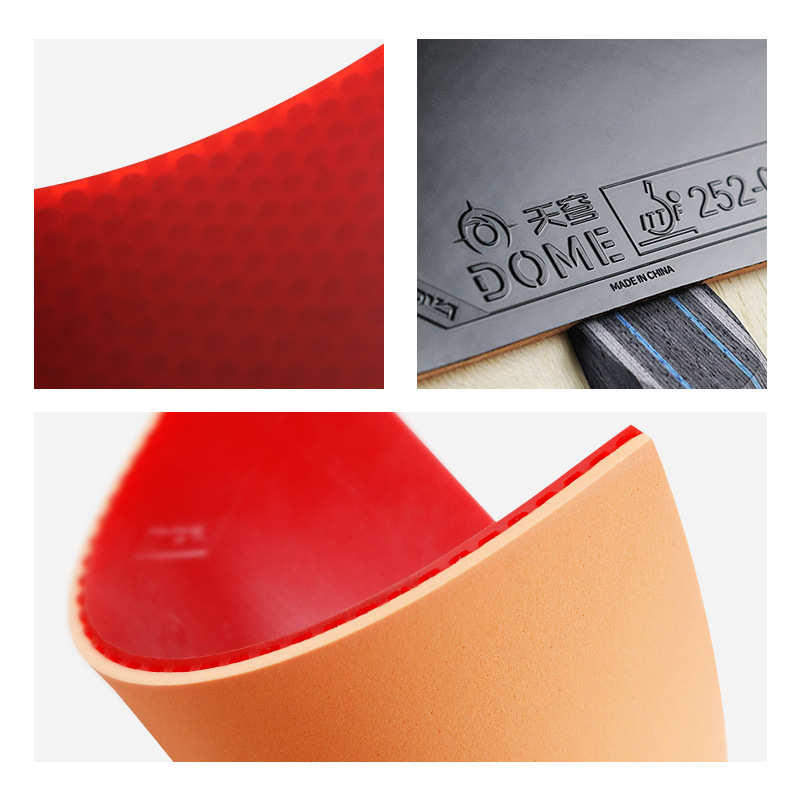 Cubierta de goma para raqueta  - Table Tennis Forehand Rubber reseña y precio